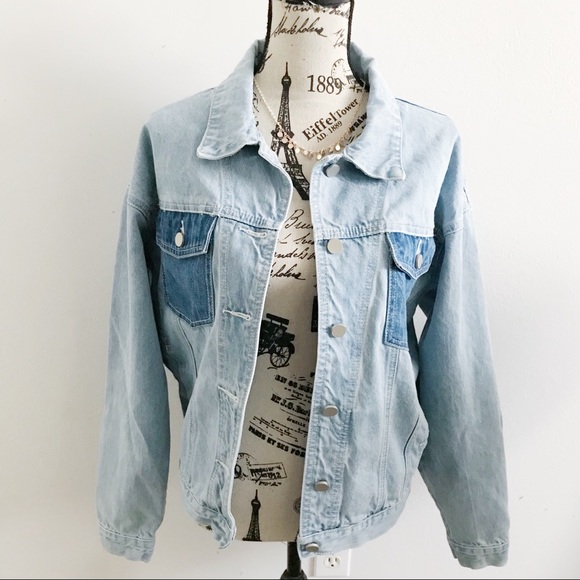 Oversized Jean Jacket - Picture 3 of 6